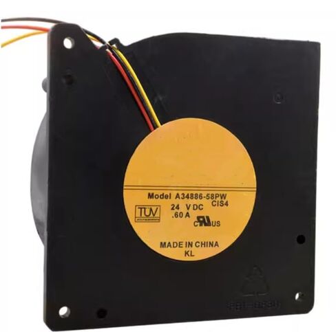 A34886-58PW DC 24V 0.60A 120x120x32mm مروحة تبريد 3 أسلاك in Kuwait