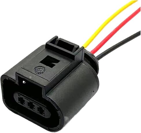 WEN ST 3 Pin Auto Reversing Radar 1.5mm Connector Car Fuel Tank Oil Level Socket 1J0973703 1J0973803(Male plugs,20 Sets) in Saudi Arabia