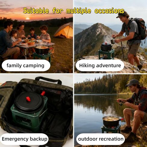 Fogon de petróleo para cuba,kerosene heater，portable kerosene stove 8-wicks, Camping Stove is used for backpacking hiking, picnicking, and adventure，Survival Heating Cooking Small Kerosene Heater in Saudi Arabia