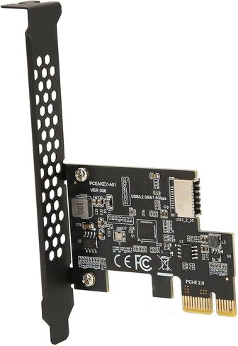 بطاقة USB C PCIE، بطاقة USB PCIE، بطاقة USB 3.2 GEN1 PCIE، بطاقة توسيع PCIE إلى USB 3.2، بطاقة توسيع USB GEN1 (PCIE X1 إلى USB3.2) in Kuwait
