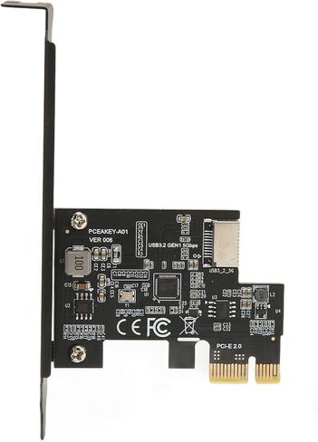 بطاقة USB C PCIE، بطاقة USB PCIE، بطاقة USB 3.2 GEN1 PCIE، بطاقة توسيع PCIE إلى USB 3.2، بطاقة توسيع USB GEN1 (PCIE X1 إلى USB3.2) in Kuwait