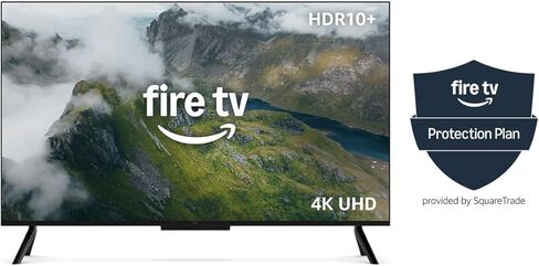 Amazon Fire TV 43 بوصة 4-Series (أحدث طراز) مع خطة حماية لمدة 4 سنوات in Saudi Arabia