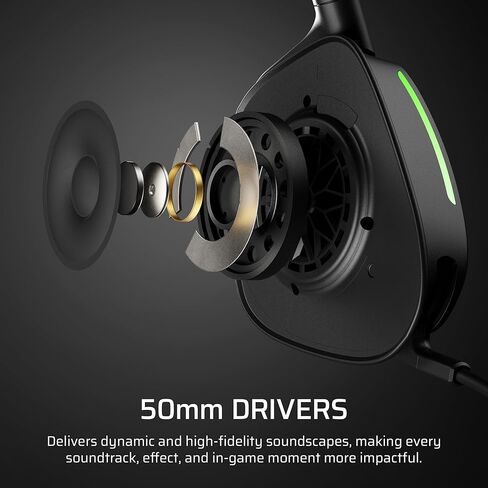 سماعة الألعاب اللاسلكية Corsair Void v2 MAX لأجهزة Xbox - 2.4 جيجا هرتز+بلوتوث، دولبي أتموس، بطارية 70 ساعة، شحن سريع، ميكروفون شفاف - كربون in Saudi Arabia