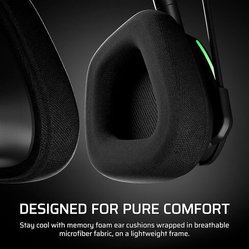 سماعة الألعاب اللاسلكية Corsair Void v2 MAX لأجهزة Xbox - 2.4 جيجا هرتز+بلوتوث، دولبي أتموس، بطارية 70 ساعة، شحن سريع، ميكروفون شفاف - كربون in Saudi Arabia
