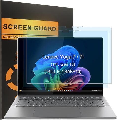 واقي شاشة مضاد للضوء الأزرق لعام 2026 لجهاز Lenovo Yoga 7a 2-in-1 14 بوصة Gen 11 & 2025 Lenovo Yoga 7 / 7i 2-in-1 14 بوصة (14ILL10 14AKP10) كمبيوتر محمول يعمل باللمس، يحجب الضوء الأزرق (غير اللامع) in Saudi Arabia