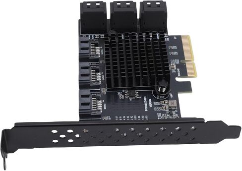 PCIE 4X to 9 Port 3.0 Expansion Card, 6Gbps PCI Express GEN3 Hard Drive Adapter with NCQ AHCI Technology, for 10 11 2003 Systems in Saudi Arabia