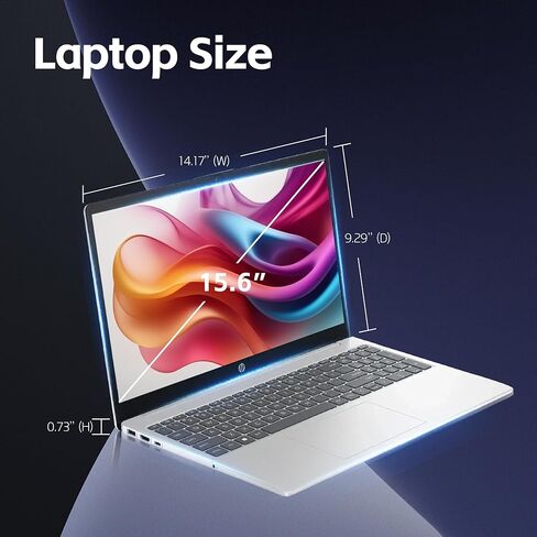 HP 17 Inch Laptop, AMD Ryzen 5 7530U Processor (Beats Intel Core i7-1065G7), 17.3" HD+ Touchscreen, 32GB RAM, 2TB SSD, Windows 11 Home, Natural Silver, Alpacatec Accessory (Renewed) in Saudi Arabia
