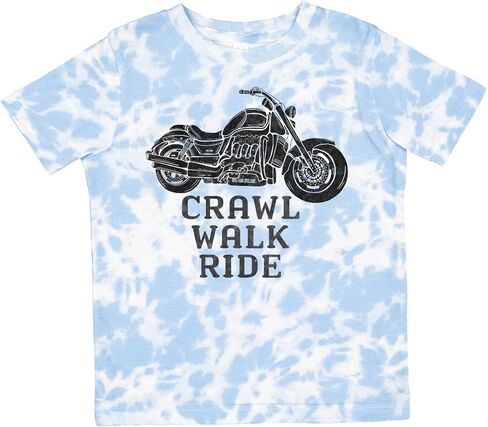 inktastic Crawl Walk Ride Motorcycle Toddler T-Shirt in Saudi Arabia