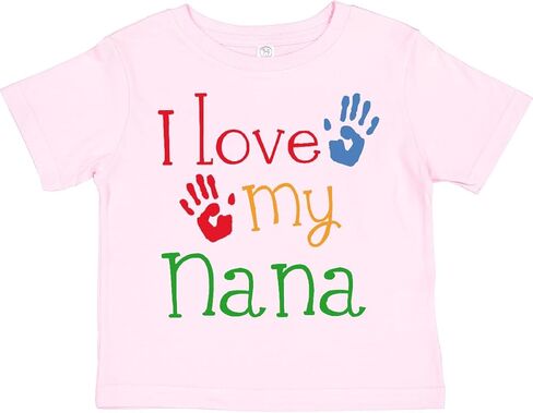 inktastic I Love My Nana Toddler T-Shirt in Saudi Arabia