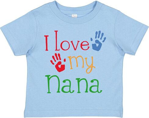 inktastic I Love My Nana Toddler T-Shirt in Saudi Arabia