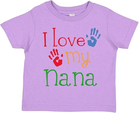 inktastic I Love My Nana Toddler T-Shirt in Saudi Arabia