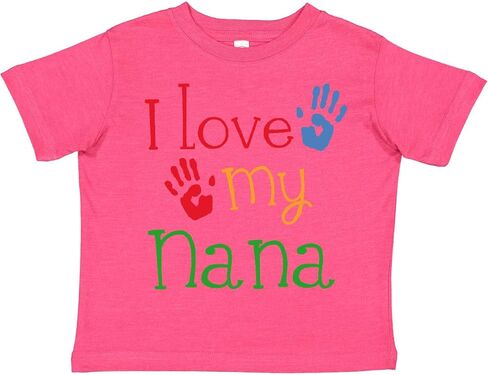 inktastic I Love My Nana Toddler T-Shirt in Saudi Arabia