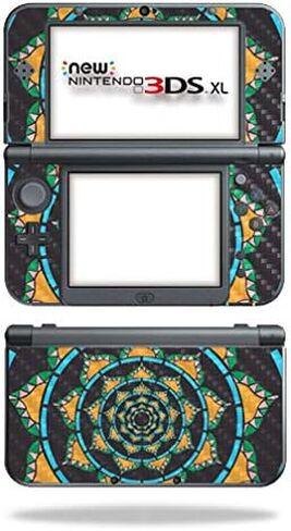 غلاف MightySkins من ألياف الكربون لجهاز Nintendo New 3DS XL (2015) - Fairy | لمسة نهائية واقية ومتينة من ألياف الكربون | سهل التطبيق والإزالة وتغيير الأنماط | صنع في الولايات المتحدة الأمريكية in Kuwait