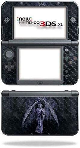 MightySkins Carbon Fiber Skin for Nintendo New 3DS XL (2015) - Fairy | Protective, Durable Textured Carbon Fiber Finish | Easy to Apply, Remove, and Change Styles | Made in The USA in Saudi Arabia