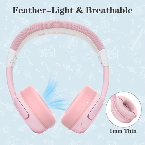 Earpads Sweat Cover for Tonies Toniebox 2, Washable Ear Pads Silicone Case Cover for Toniebox 2 Bluetooth Headphones Accessories Protective Pads Cover (Pink) in Saudi Arabia