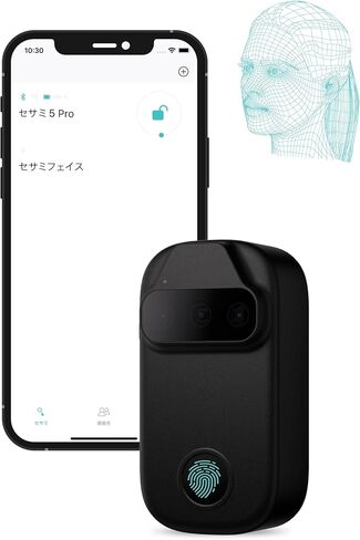 وجه سمسم، قفل ذكي، التعرف البيومتري على الوجه وراحة اليد، بصمة الإصبع، بطاقة NFC، قفل باب دخول بدون مفتاح بلوتوث للباب الأمامي، المنزل، Airbnb، تأجير العطلات in Kuwait
