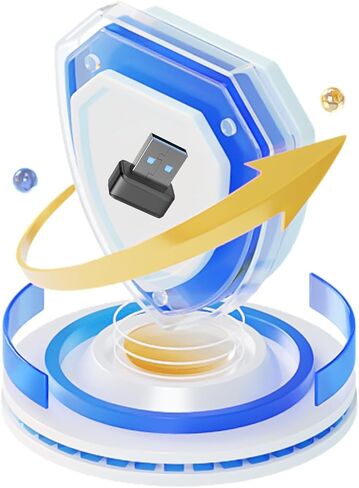 USB Fingerprint Reader Mini Fingerprint Scanner Recorder Quickly Recognizes Biometric Information for Windows 10/11 Hello System in Saudi Arabia