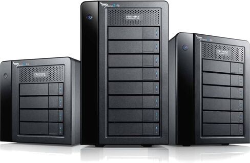 Promise Technology Pegasus2 R4-12TB RAID System (4 X 3TB) Thunderbolt 2 RAID Storage P2R4HD12US in Saudi Arabia