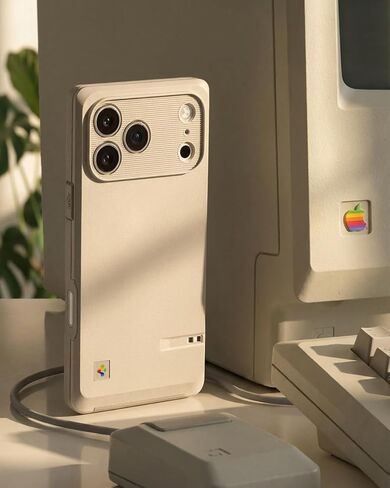 حافظة Spigen لهاتف iPhone 17 Pro، Classic LS MagFit [زر التحكم في الكاميرا] [متوافق مع Magsafe] - حجري in Saudi Arabia