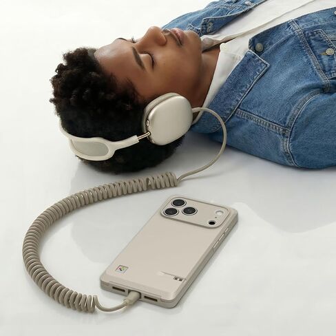 حافظة Spigen لهاتف iPhone 17 Pro، Classic LS MagFit [زر التحكم في الكاميرا] [متوافق مع Magsafe] - حجري in Saudi Arabia