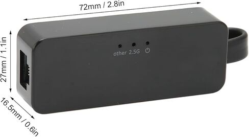 محول إيثرنت USB 3.0 إلى 2.5 جيجابت في الثانية، شريحة RTL8156B مدمجة في محول شبكة LAN سلكية ثابتة مع تنبيه على LAN وتشغيل التوصيل لـ 10 OS X in Kuwait