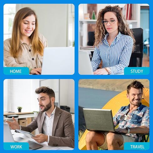 100W USB-C Power Adapter Fast Charger, Compatible with MacBook Pro/Air 16, 15, 14, 13 Inch, iPad Pro, Dell, Lenovo, HP, Asus - Universal USB-C Charger in Kuwait