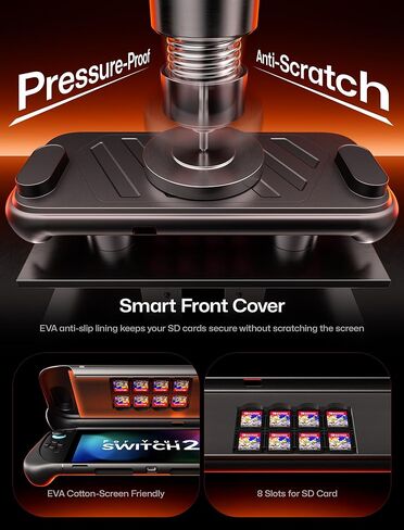 JSAUX PC0121 Protective Case for Nintendo Switch 2, 360° Full-Body Shockproof ModCase with Back Shell, Front Cover, Metal Kickstand & Silicone Strap, Ergonomic Anti-Slip Grip - Basic Set in Saudi Arabia