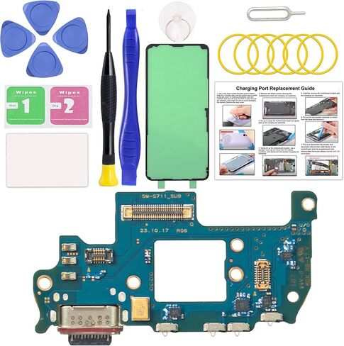 for Galaxy S20 Plus USB Charging Board Port Replacement US Version, Type C Dock Board Connector for Samsung Galaxy S20 Plus SM-G986U/U1/W with Tools & Instruction in Saudi Arabia