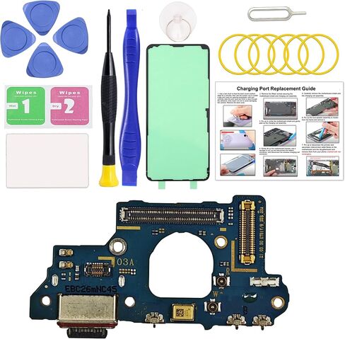 for Galaxy S20 Plus USB Charging Board Port Replacement US Version, Type C Dock Board Connector for Samsung Galaxy S20 Plus SM-G986U/U1/W with Tools & Instruction in Saudi Arabia