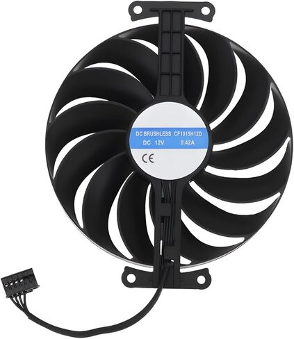 مروحة بطاقة رسومات 95 مم 12 فولت 6 سنون متوافقة مع ASUS RTX 3050 متوافقة مع 3060 Phoenix ITX in Kuwait