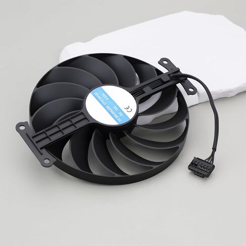 مروحة بطاقة رسومات 95 مم 12 فولت 6 سنون متوافقة مع ASUS RTX 3050 متوافقة مع 3060 Phoenix ITX in Kuwait