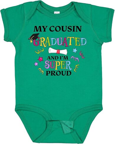 Inktastic تخرج ابن عمي وأنا فخور جدًا ببدلة الأطفال in Kuwait