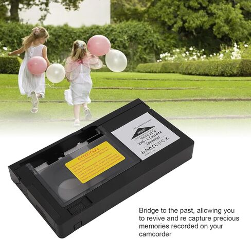 VHS C Cassette Adapter, Camcorders Cassette Converter for S VHS C S VHS Tapes, for CP6BKU, C P6U, PV P1, VCA115 and , Not Compatible with 8mm, MiniDV, Hi8 in Saudi Arabia