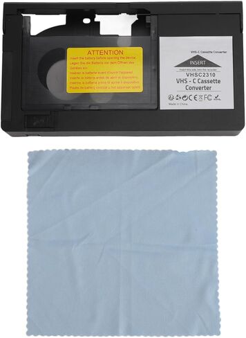 VHS C Cassette Adapter, Camcorders Cassette Converter for S VHS C S VHS Tapes, for CP6BKU, C P6U, PV P1, VCA115 and , Not Compatible with 8mm, MiniDV, Hi8 in Saudi Arabia