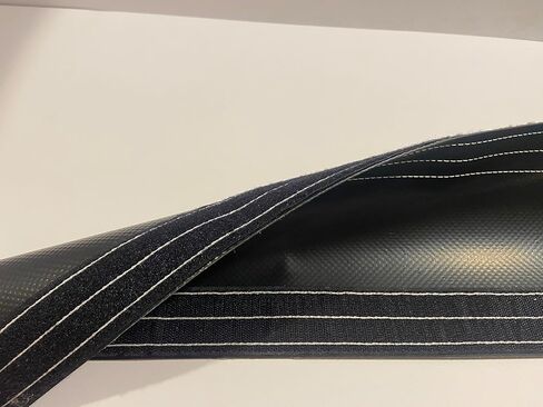 Heavy Duty Sleeve Wrap for Cables with Velcro Abrasion and Cut Resistant 3-1/2 inch Diameter 25 ft Long in Saudi Arabia