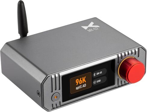 جهاز إرسال الصوت xDuoo MX-02 HD Bluetooth 5.4 - صوت LE، وaptX Lossless للكمون المنخفض للغاية، دونجل بلوتوث لأجهزة الكمبيوتر/التلفزيون/مشغلات الأقراص المضغوطة/PS5، جهاز إرسال لاسلكي بدون فقدان لمكبرات الصوت/سماعات الرأس in Saudi Arabia