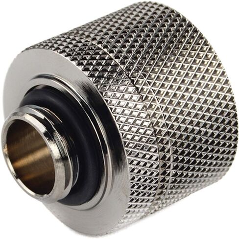 Bitspower G 1/4 Inch Thread Inside Diameter 1/2 Inch OD for 5/8 Inch Tube CC 4 V 2 Compression Fitting Sparkle Black in Saudi Arabia