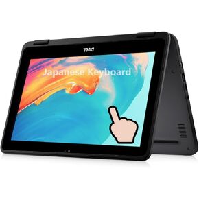 Dell Chromebook 11 3100 كمبيوتر محمول بشاشة لمس 2 في 1، كمبيوتر محمول 11.6 بوصة، Intel Celeron N4000، ذاكرة وصول عشوائي 4 جيجابايت، eMMC 32 جيجابايت، لوحة مفاتيح يابانية، نظام تشغيل Chrome (متجدد) in Kuwait