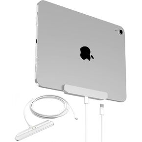 شاحن لاسلكي مغناطيسي لجهاز iPad الجيل العاشر، iPad (A16) فقط، قاعدة شحن لاسلكية من سبيكة موصل ذكي للشحن السريع بقدرة 18 وات مع كابل سلك USB-C in Kuwait
