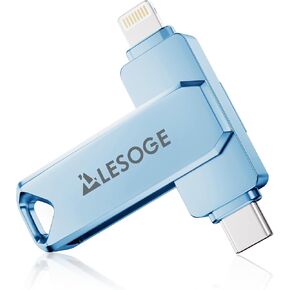 MFi Certified 256GB Flash Drive for iPhone Photo Stick Thumb Drive, USB Memory Stick iPhone Flash Drive for Photos Videos, High Speed Jump Drive External Storage for iPhone/iPad/Android/PC (Grey) in Saudi Arabia
