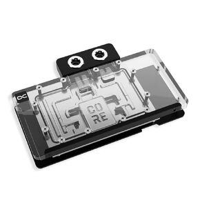 وحدة معالجة الرسومات الجرافيكية Alphacool Core RX 9070 XT Steel Legend مع لوحة خلفية in Kuwait