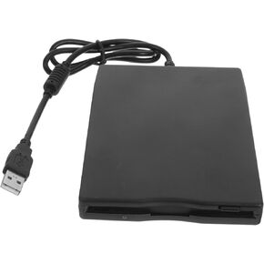 محرك الأقراص المرنة الخارجي NUOBESTY مقاس 3.5 بوصة لأجهزة الكمبيوتر المحمول وسطح المكتب USB قارئ الأقراص المرنة المحمولة لنقل البيانات المتوافق مع أجهزة الكمبيوتر القديمة ومحركات الأقراص المضغوطة in Kuwait