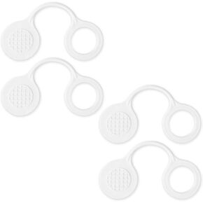 أغطية سدادات التصريف ثلاثية الإطباق لمبردات القباني - قطع غيار ABS مانعة للتسرب، تناسب صناديق الثلج 25-70 كيو تي مع تصميم مربوط in Kuwait