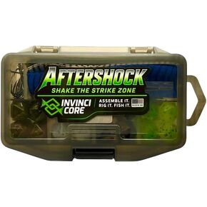 Aftershock Fuzzy Dice Soft Plastic Bait Kit - Alive Rubber Skirted Dice Lures for Bass, Crappie, Panfish & Trout in Saudi Arabia