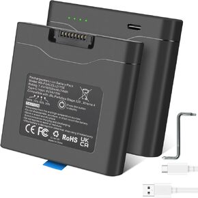 ANTIEE 2-Pack Xtreme 4 Battery for JBL PartyBox Stage 320 & Xtreme 4 Wireless Bluetooth Portable Speaker, Replacement for JBL Battery 400 7.4V 74Wh 10000mAh in Kuwait
