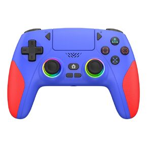 IWGAME Wireless Controller for PS-5/PC, Cool RGB Light Controller with 2 Back Buttons Support Programmable/Reamp/Turbo Functions, Hall Effect Joysticks & Triggers Gamapad(Purple) in Saudi Arabia