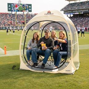 خيمة رياضية منبثقة - خيمة فقاعية مقاومة للماء في الهواء الطلق مع حصيرة أرضية وغطاء علوي، خيام فقاعية شفافة تتسع لـ 2/4 أشخاص للمناسبات الرياضية والتخييم والهتاف وصيد الأسماك in Kuwait