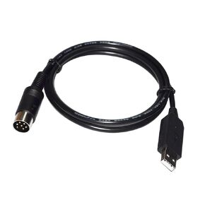 الأصل FT232RL USB إلى 6PIN 6 DIN موصل RS232 كابل برمجة الاتصالات التسلسلية لآلة الحياكة PASSAP E6000 إلى الكمبيوتر (5 متر) in Kuwait