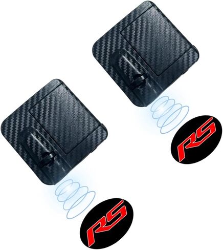 2PCS Wireless LED Car Door Projector Welcome Light Step Lights Shadow Lights Compatible with Trailblazer Malibu Traverse Equinox Impala Camaro Chevy SS Accessories (SS) in Saudi Arabia