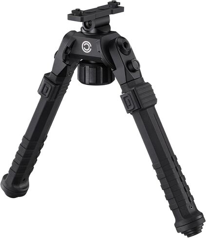 CVLIFE Rifle Bipod Compatible with M-Rail Bipods for Rifles Made of Aluminum and Lightweight High-Strength Polymer Height Adjustment for Hunting and Shooting in Saudi Arabia